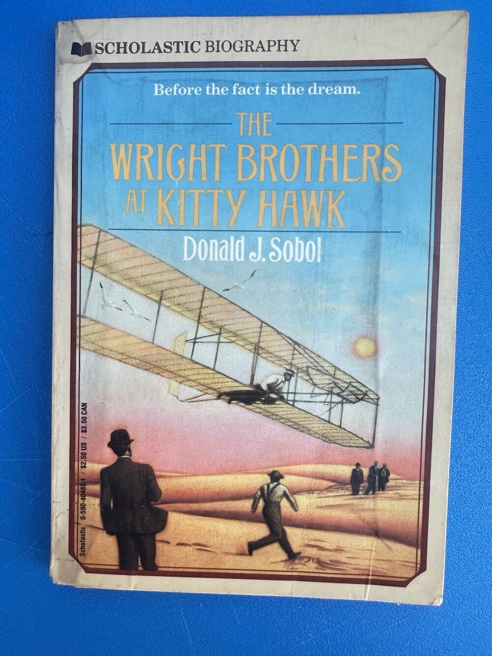 Wright Brothers at Kitty Hawk Vintage Paperback Book Vintage 1961